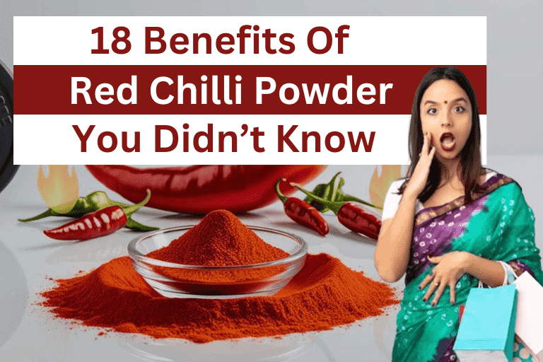 benefits of red chilli powder