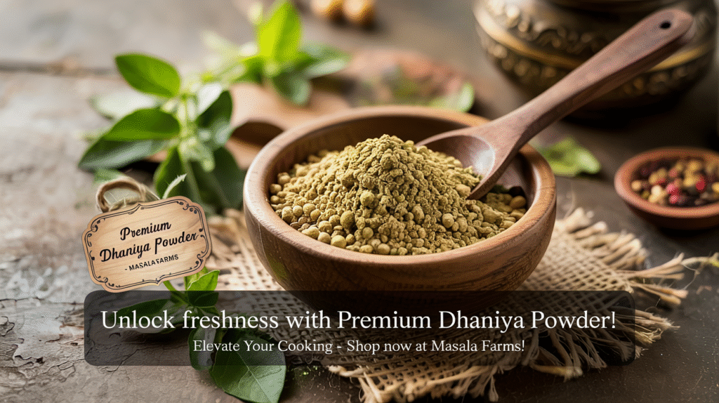 Unlock the Flavor Magic with Dhaniya Powder from Masala Farms